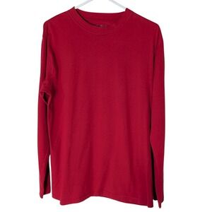 ExOfficio‎ Long Sleeve Tee Shirt Insect Shield Red Logo Outdoors Mens Medium SEE